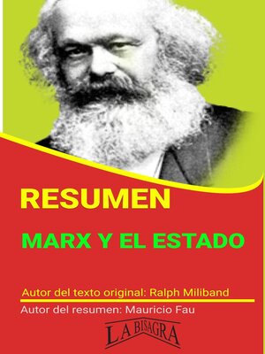 cover image of Resumen de Marx y el Estado de Ralph Miliband